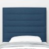 Tête de lit LED avec bandes LED Bleu 90 cm tissu 582544582544