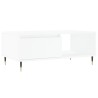 Table basse Blanc 90x50x36,5 cm Bois d'ingénierie 582556582556