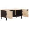 Table basse Blanc 80 x 50 x 40 cm Bois de mangue massif 582557582557