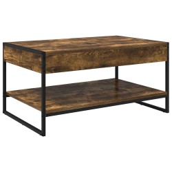 Table basse Chêne Fumé 80 x 50 x 40 cm Bois d'ingénierie 582565582565