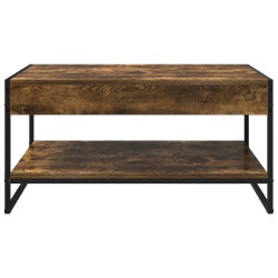 Table basse Chêne Fumé 80 x 50 x 40 cm Bois d'ingénierie 582565582565