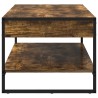 Table basse Chêne Fumé 80 x 50 x 40 cm Bois d'ingénierie 582565582565