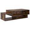 Table basse Chêne fumé 105 x 50 x 32,5 cm Bois d'ingénierie 582567582567