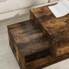 Table basse Chêne fumé 105 x 50 x 32,5 cm Bois d'ingénierie 582567582567