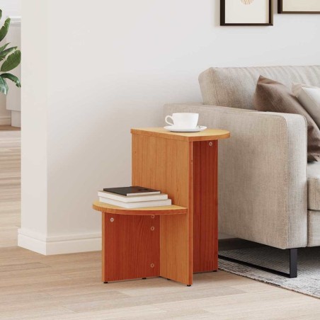 Table basse Brun cire 50 x 40 x 50 cm Bois massif en pin 582569582569