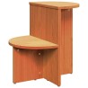 Table basse Brun cire 50 x 40 x 50 cm Bois massif en pin 582569582569