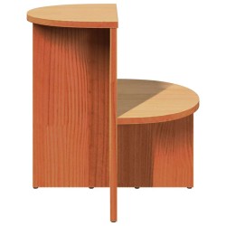 Table basse Brun cire 50 x 40 x 50 cm Bois massif en pin 582569582569