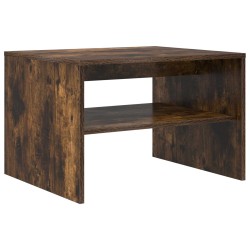Table basse Chêne fumé 60 x 50 x 40 cm Bois d'ingénierie 582570582570
