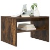 Table basse Chêne fumé 60 x 50 x 40 cm Bois d'ingénierie 582570582570