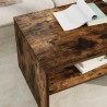 Table basse Chêne fumé 60 x 50 x 40 cm Bois d'ingénierie 582570582570