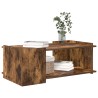Table basse Chêne fumé 90 x 50 x 33 cm Bois d'ingénierie 582573582573