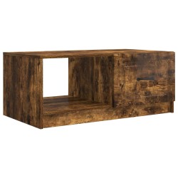 Table basse Chêne fumé 90 x 50 x 37 cm Bois d'ingénierie 582574582574