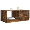 Table basse Chêne fumé 90 x 50 x 37 cm Bois d'ingénierie 582574582574