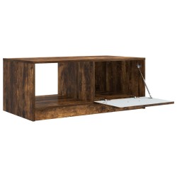 Table basse Chêne fumé 90 x 50 x 37 cm Bois d'ingénierie 582574582574