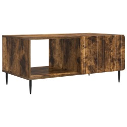 Table basse Chêne fumé 90 x 50 x 40 cm Bois d'ingénierie 582575582575