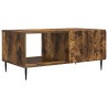 Table basse Chêne fumé 90 x 50 x 40 cm Bois d'ingénierie 582575582575