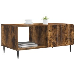 Table basse Chêne fumé 90 x 50 x 40 cm Bois d'ingénierie 582575582575