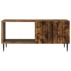 Table basse Chêne fumé 90 x 50 x 40 cm Bois d'ingénierie 582575582575