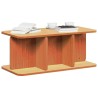 Table basse Brun cire 80 x 39,5 x 33,5 cm Bois massif en pin 582576582576