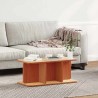 Table basse Brun cire 80 x 39,5 x 33,5 cm Bois massif en pin 582576582576
