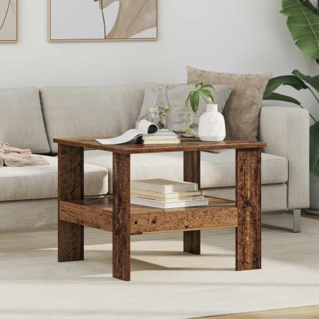 Table basse Bois ancien 57 x 55 x 45 cm Bois d'ingénierie 582577582577