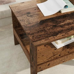 Table basse Bois ancien 57 x 55 x 45 cm Bois d'ingénierie 582577582577