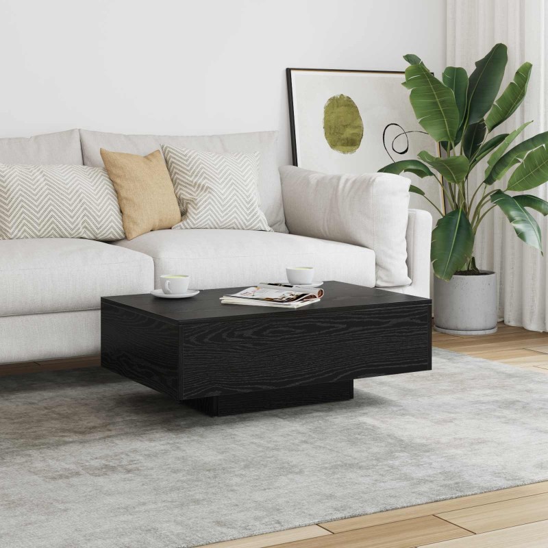 Table basse Chêne noir 85 x 55 x 31 cm 582580582580
