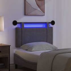 Tête de lit suspendue Avec lumière LED Noir PU antique 582600582600