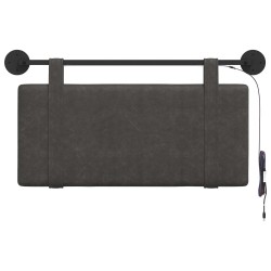 Tête de lit suspendue Avec lumière LED Noir PU antique 582600582600