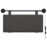 Tête de lit suspendue Avec lumière LED Noir PU antique 582600582600