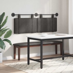 Tête de lit suspendue Avec lumière LED Noir PU antique 582601582601