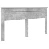 Tête de lit Gris béton Bois d'ingénierie 582613582613