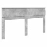 Tête de lit Gris béton Bois d'ingénierie 582613582613