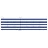 Coussin de chaise longue rayures bleues/blanches tissu oxford 582618582618