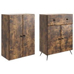 2 pcs Chêne fumé 582621582621