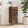 Armoire à tiroirs Chêne fumé 33 x 34,5 x 90 cm 582627582627