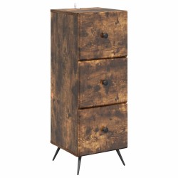 Armoire à tiroirs Chêne fumé 33 x 34,5 x 90 cm 582627582627