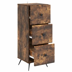 Armoire à tiroirs Chêne fumé 33 x 34,5 x 90 cm 582627582627