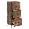 Armoire à tiroirs Chêne fumé 33 x 34,5 x 90 cm 582627582627