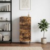 Armoire à tiroirs Chêne fumé 33 x 34,5 x 89,5 cm 582628582628
