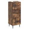 Armoire à tiroirs Chêne fumé 33 x 34,5 x 89,5 cm 582628582628