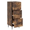 Armoire à tiroirs Chêne fumé 33 x 34,5 x 89,5 cm 582628582628