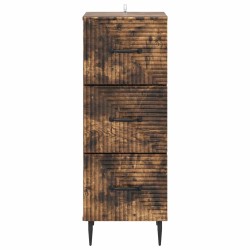 Armoire à tiroirs Chêne fumé 33 x 34,5 x 89,5 cm 582628582628
