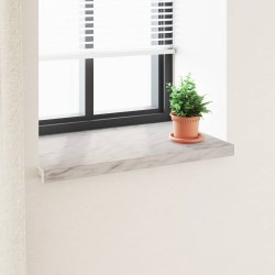 Appui de fenêtre Texture marbre 100 x 50 x 4,5 cm PVC 582629582629
