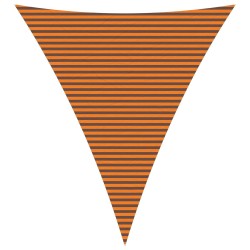 Voile d'ombre Orange et marron 5 x 6 x 6 m 582630582630