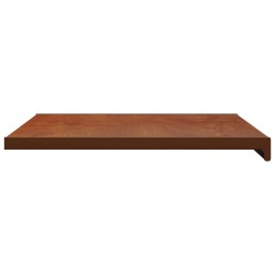 Appui de fenêtre Bois marron 80 x 50 x 4,5 cm PVC 582633582633