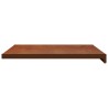 Appui de fenêtre Bois marron 80 x 50 x 4,5 cm PVC 582633582633