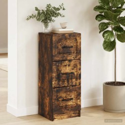 Armoire à tiroirs Chêne fumé 33 x 34,5 x 87 cm 582636582636