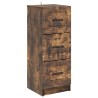 Armoire à tiroirs Chêne fumé 33 x 34,5 x 87 cm 582636582636