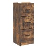 Armoire à tiroirs Chêne fumé 33 x 34,5 x 87 cm 582636582636